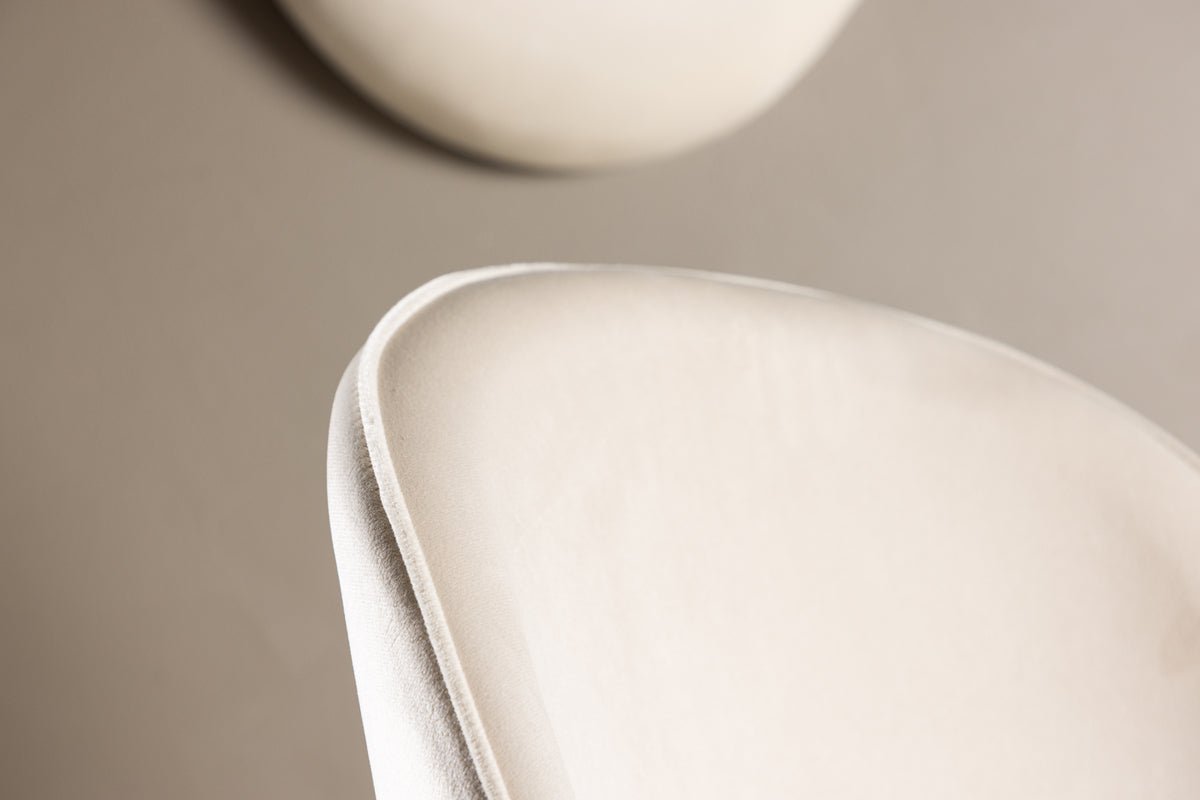 2-delige set - Stoel Philipe met Fluweel in keuze uit 2 kleuren