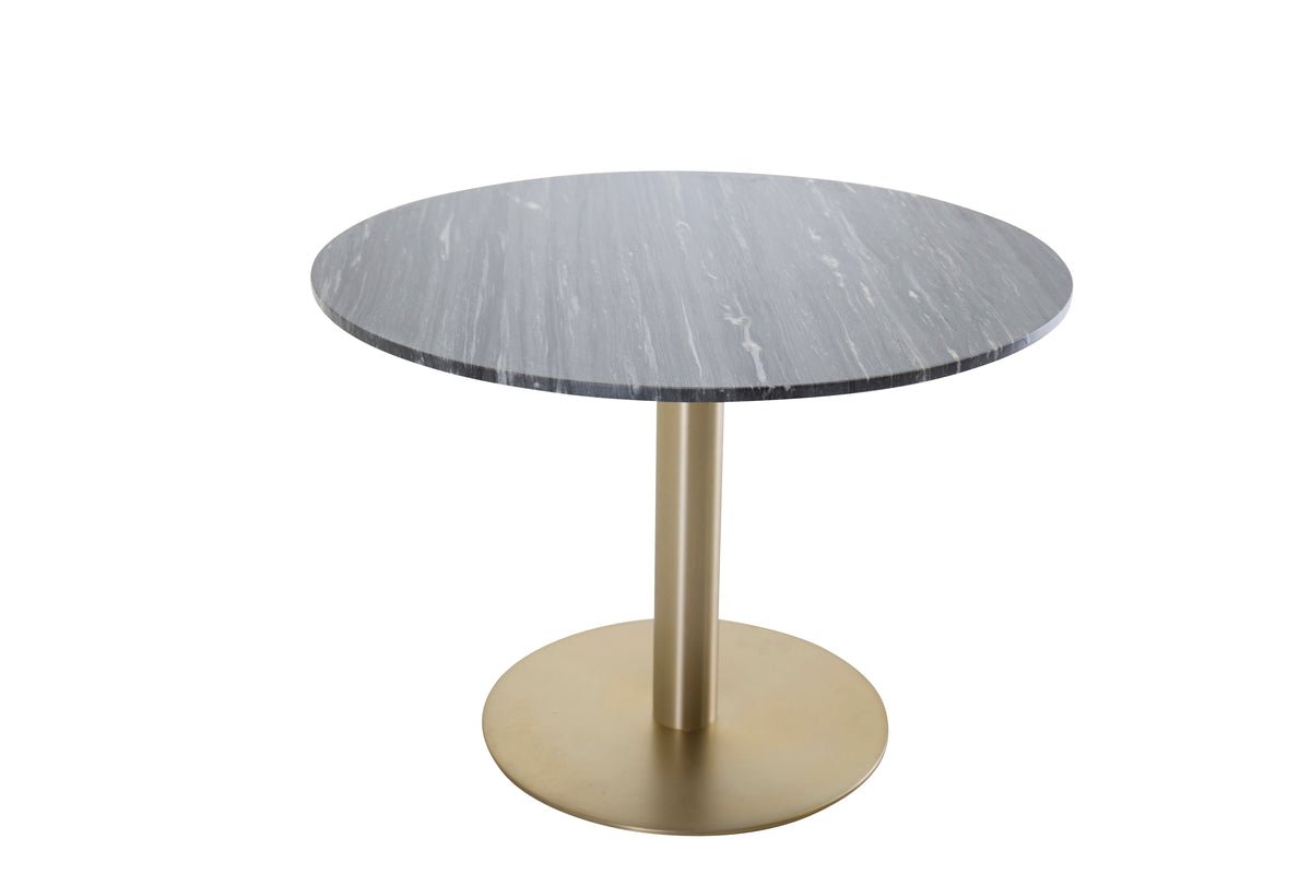 Eettafel Alon - elegante combinatie van marmer en staal