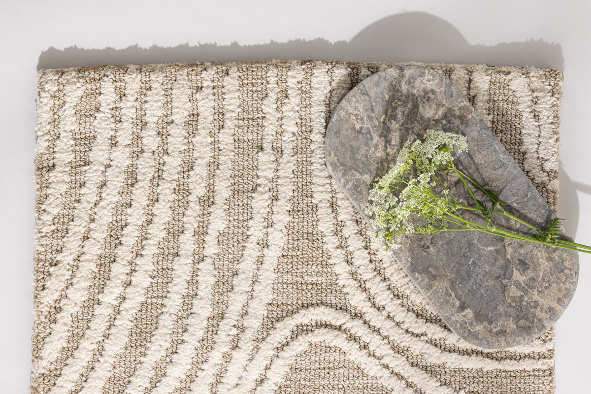 Badmat/kleed Ceningan - in natuurlijke kleuren met een goede textuur