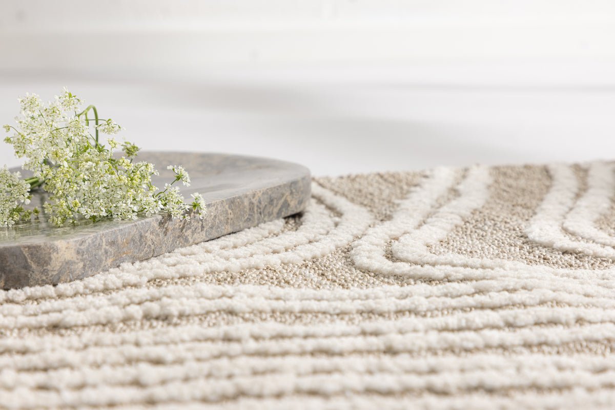 Badmat/kleed Ceningan - in natuurlijke kleuren met een goede textuur