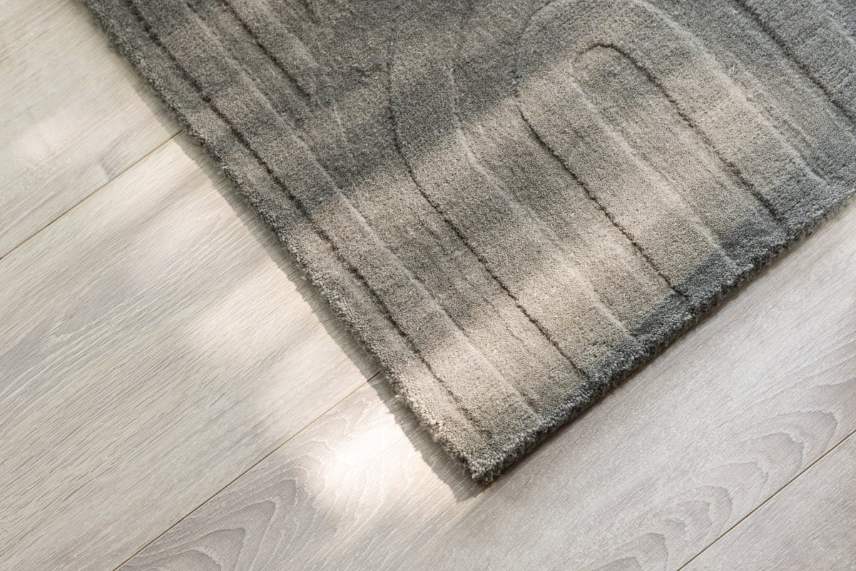 Deurmat Paula - in twee kleuren van wol