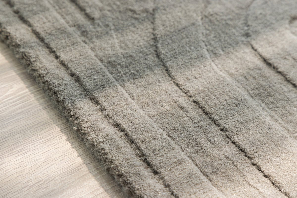 Deurmat Paula - in twee kleuren van wol