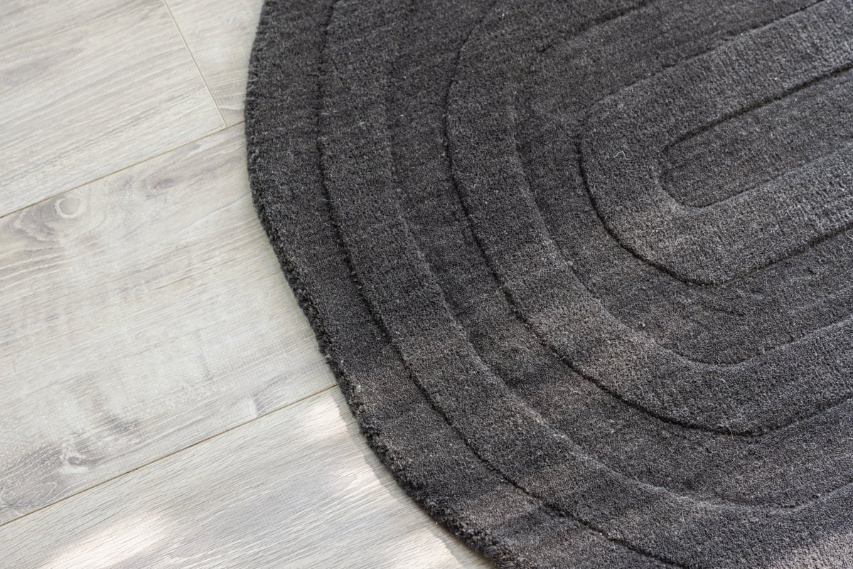 Deurmat Nala - in Zwart van wol