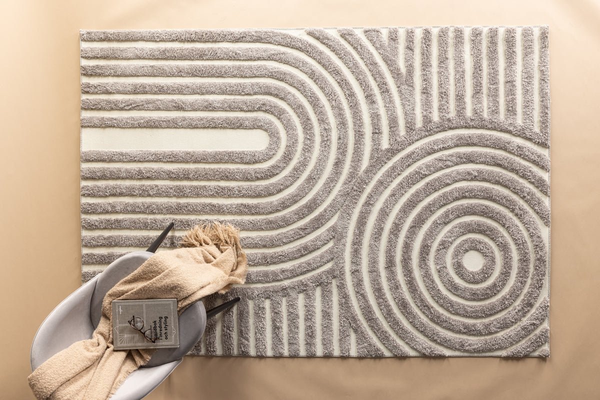 Vloerkleed Valora – voor woonkamer & slaapkamer van polyester