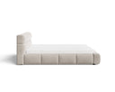 Designer Polsterbett Lora Samt mit Stauraum
