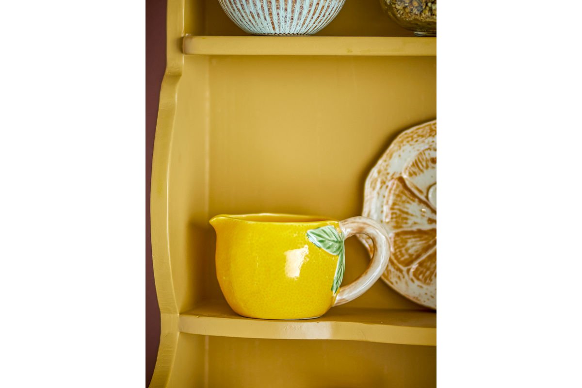 Melkkannetje Bibby – steengoed in citroenvorm