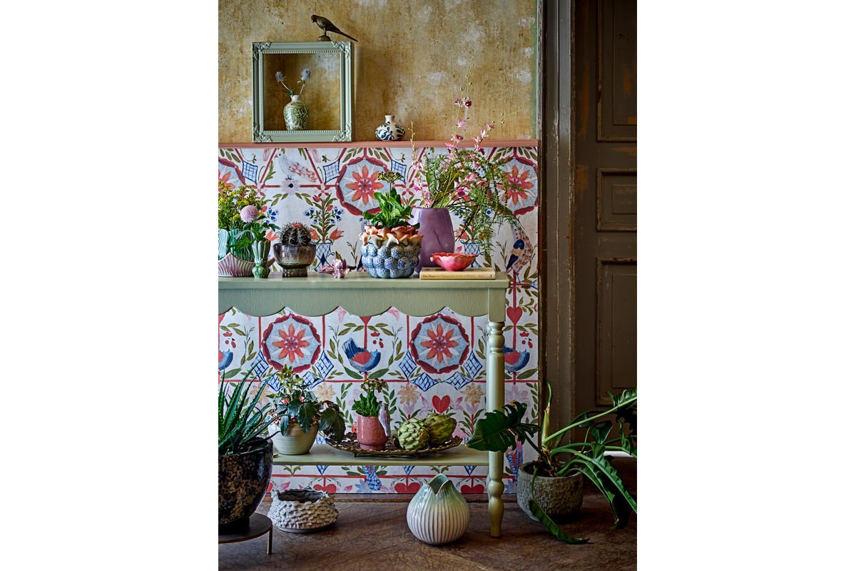 Vaas „Sylven“ – steengoed met reactieve glazuur