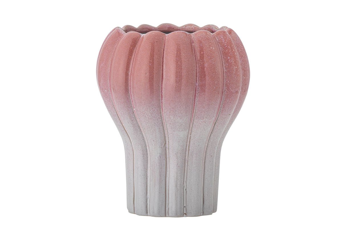 Bloempot „Rosyn“ – Roze steengoed