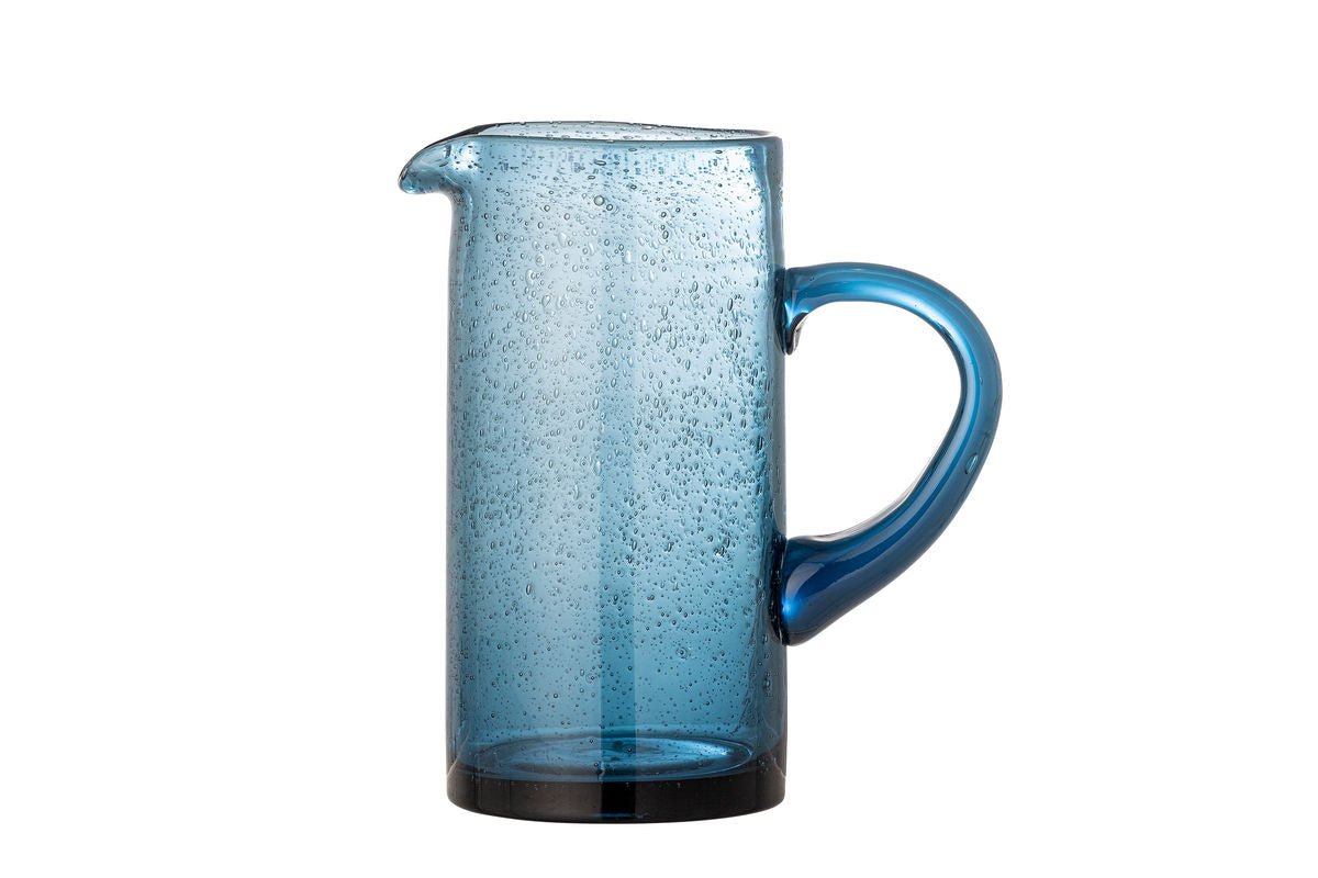 Krug Lecler – mondgeblazen glas in Blauw