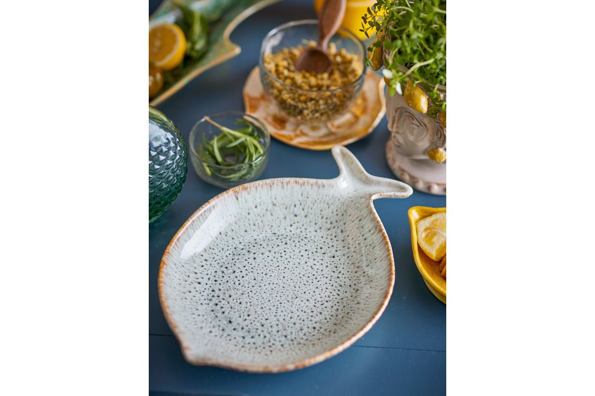 Serveerschaal Marina – steengoed in visvorm