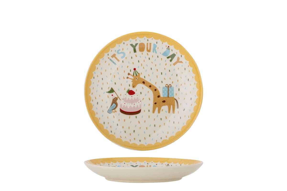 Teller Eirvik – Geel, gemaakt van steengoed