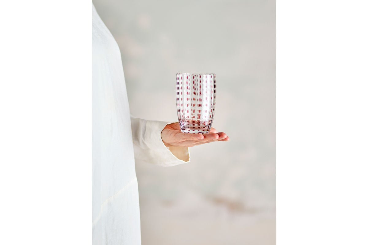 Drinkglazen Nola – mondgeblazen glas in verschillende kleuren (set van 4)