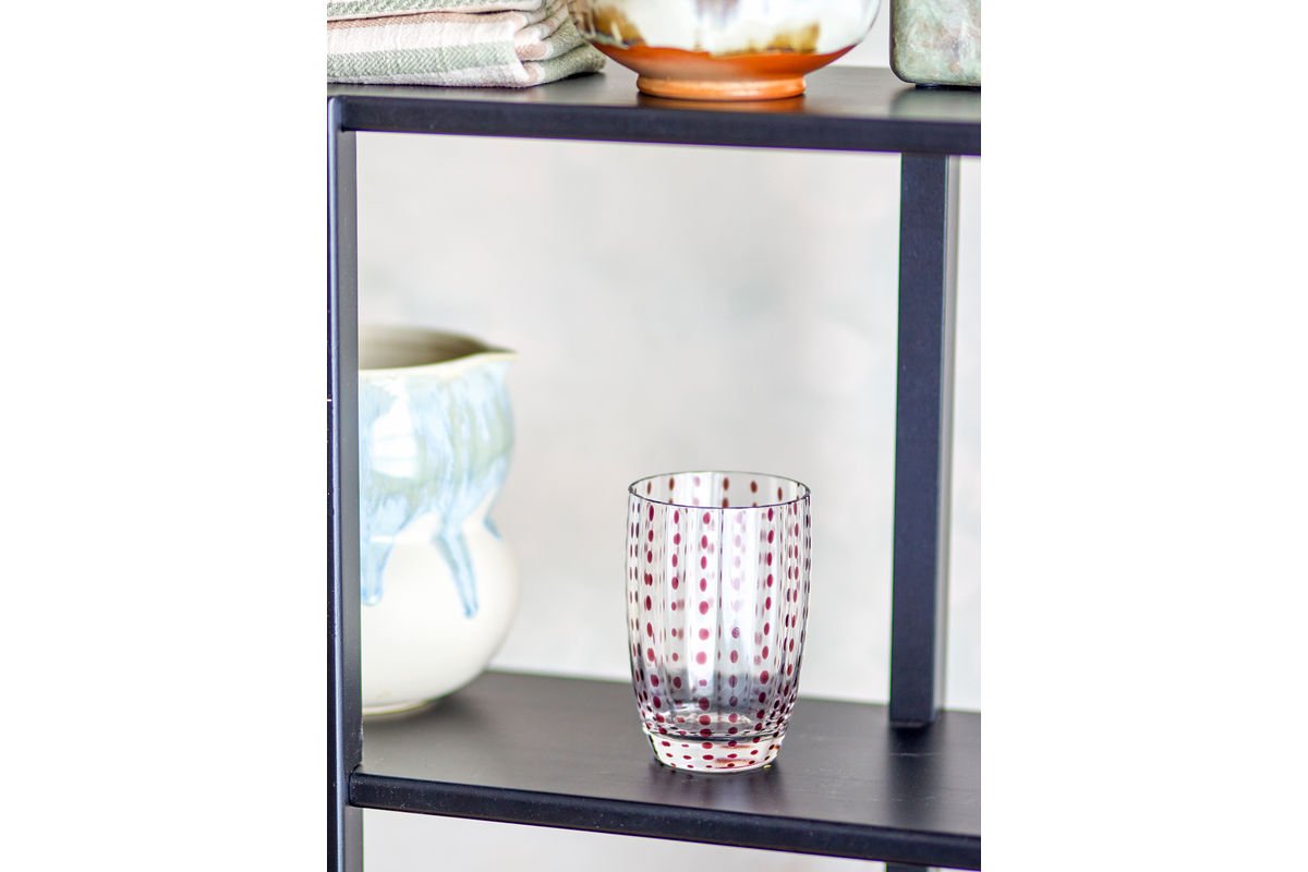 Drinkglazen Nola – mondgeblazen glas in verschillende kleuren (set van 4)