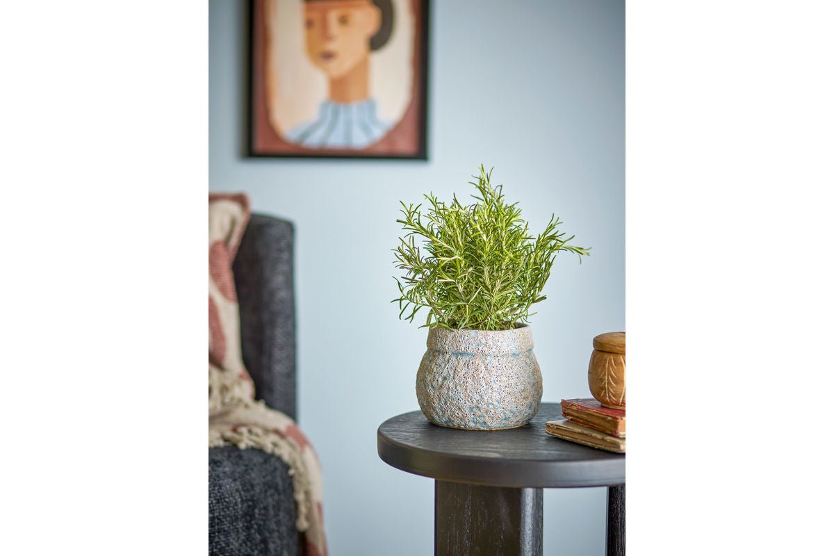 Bloempot „Nerava“ – Grijs steengoed