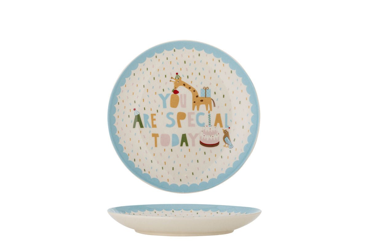 Teller Eirvik – Blauw, vervaardigd uit steengoed