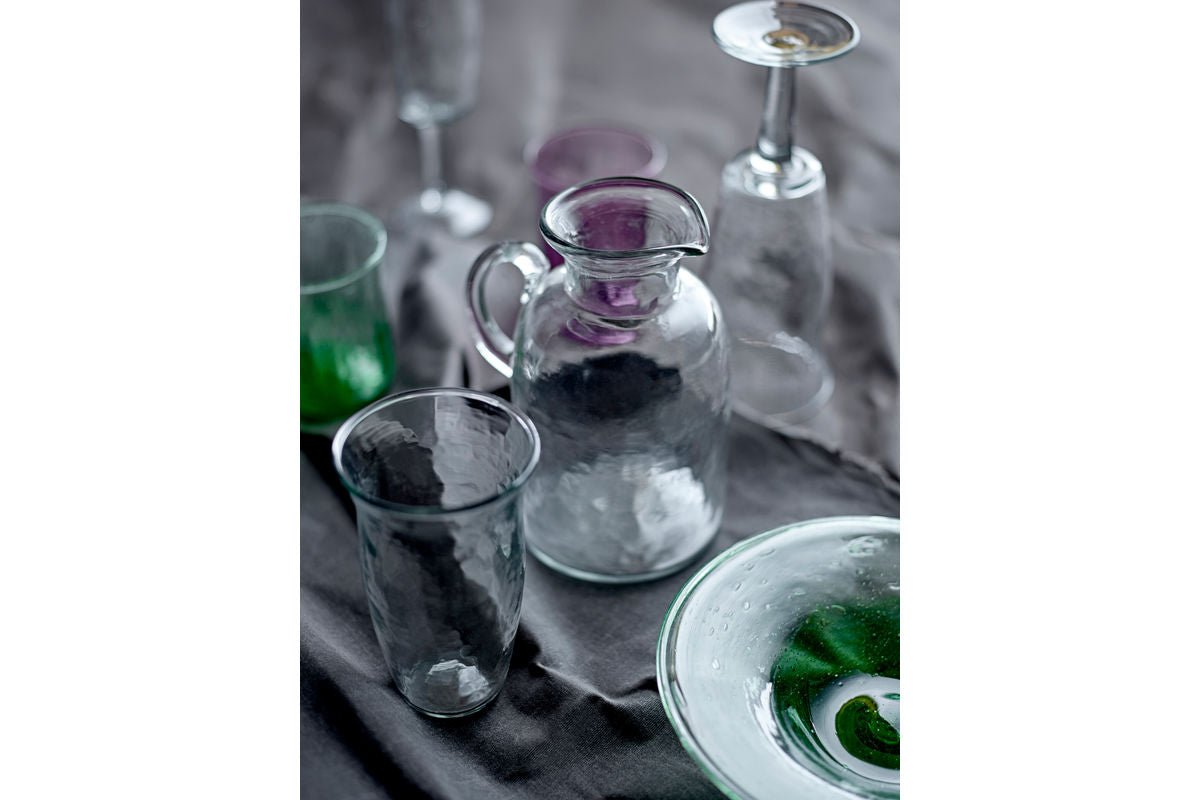 Teller-Set „Arimo“ – Gekleurd glas (2-delig)