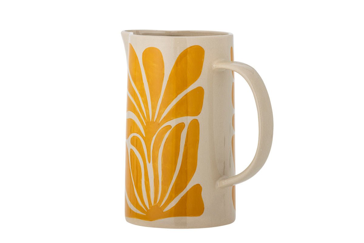 Krug Solis – met de hand beschilderd aardewerk in geel