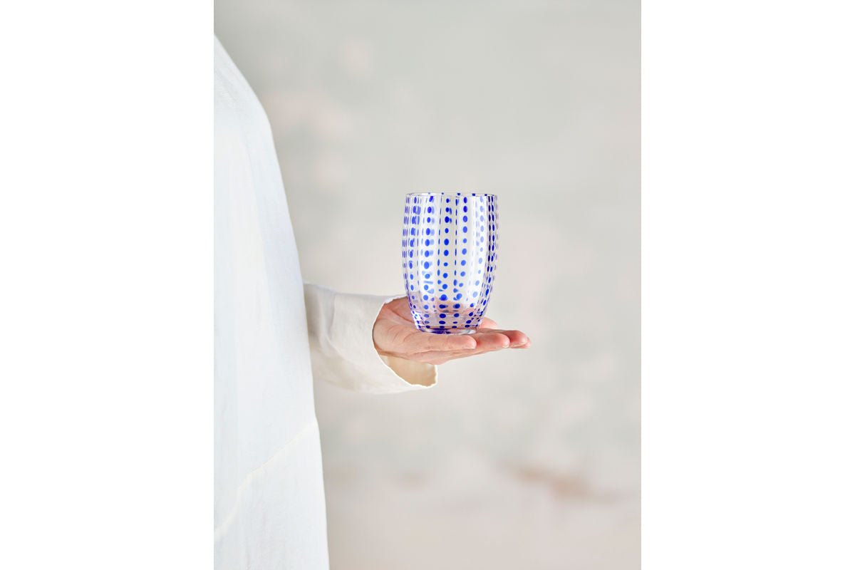 Drinkglazen Nola – mondgeblazen glas in verschillende kleuren (set van 4)