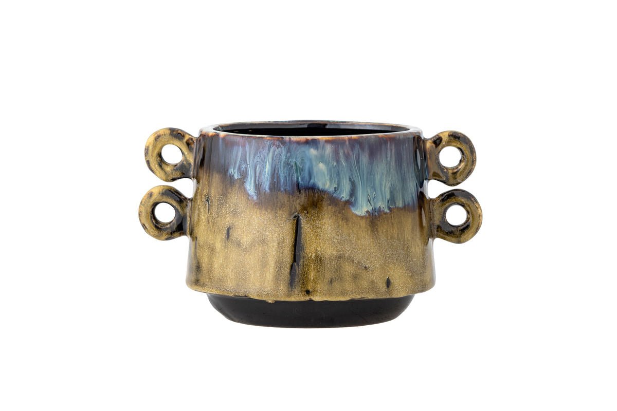 Bloempot „Tigris“ – Gekleurd aardewerk