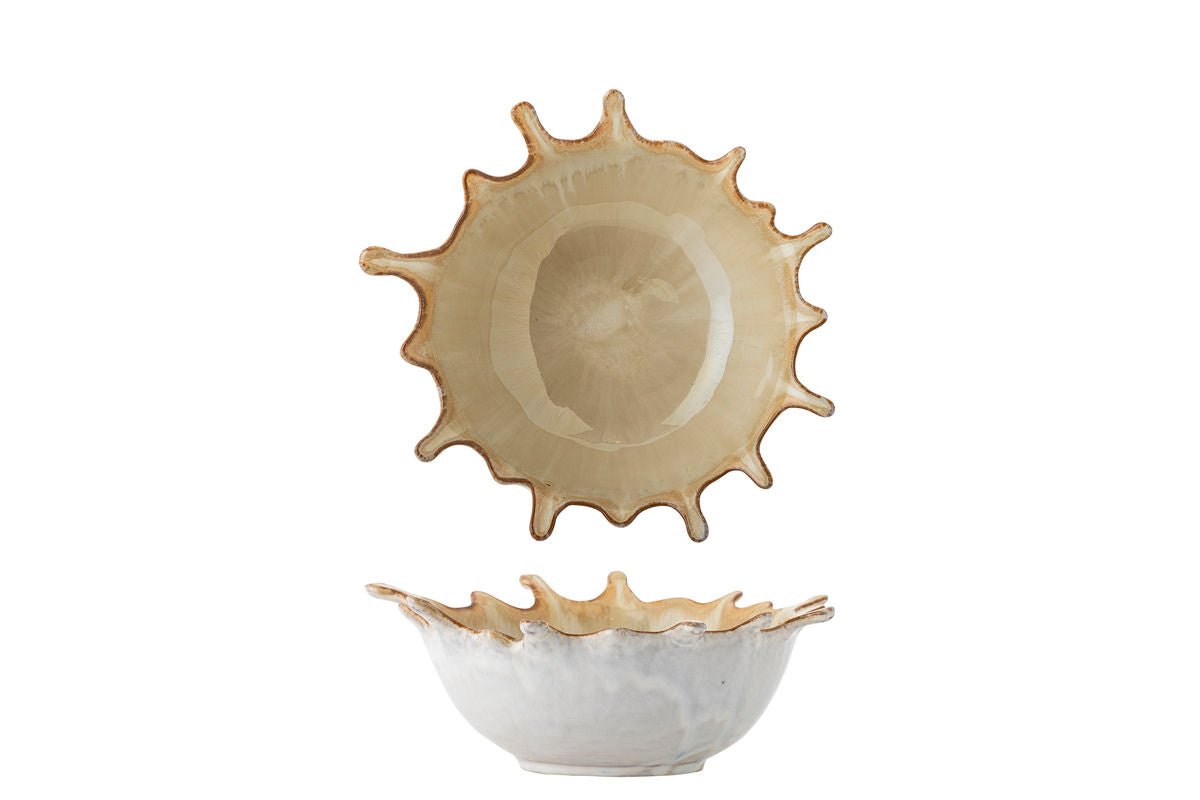 Schotel Mata – steengoed met reactieve glazuur