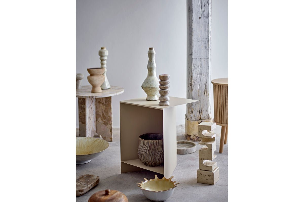 Bloempot „Terraea“ – Bruin steengoed