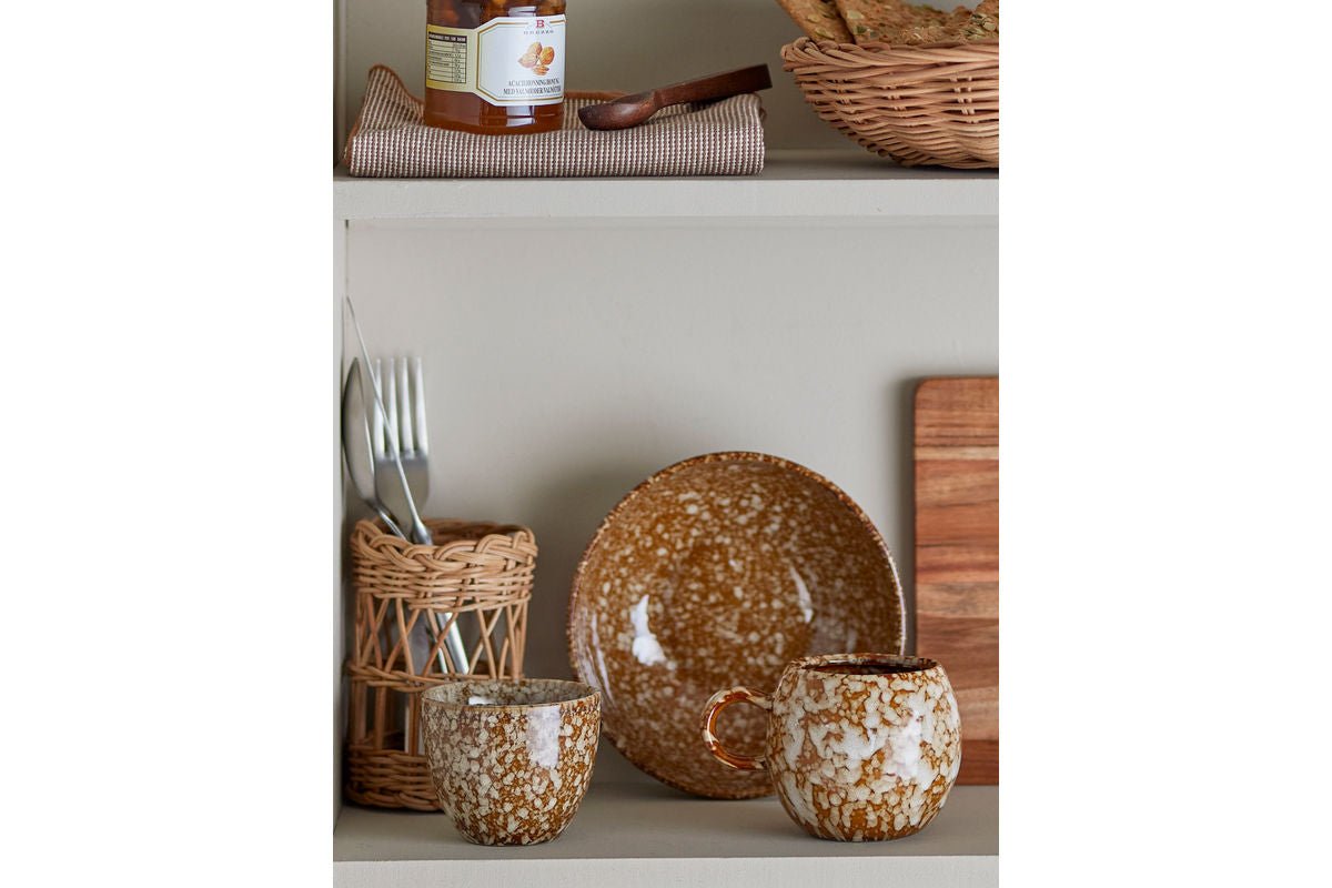 Schotel Épure – gemaakt van steengoed – reactieve glazuur