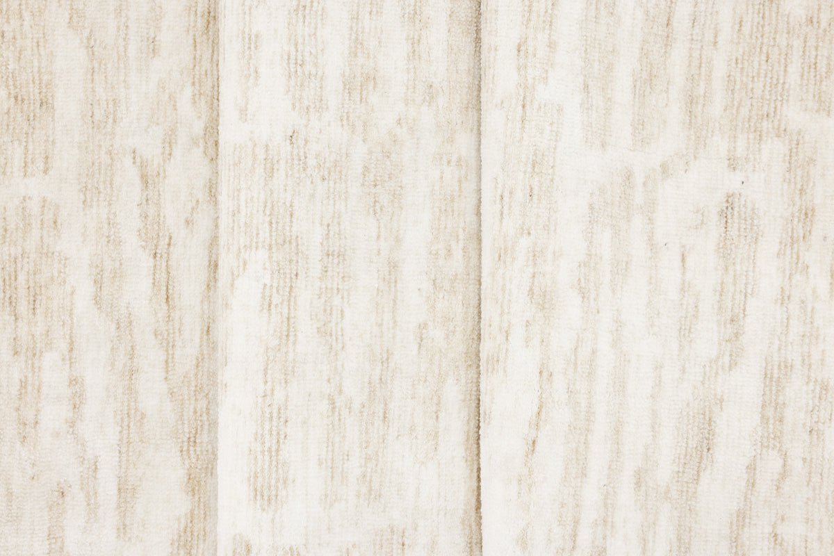 Vloerkleed Inara – in Beige of Grijs van polyester & katoen