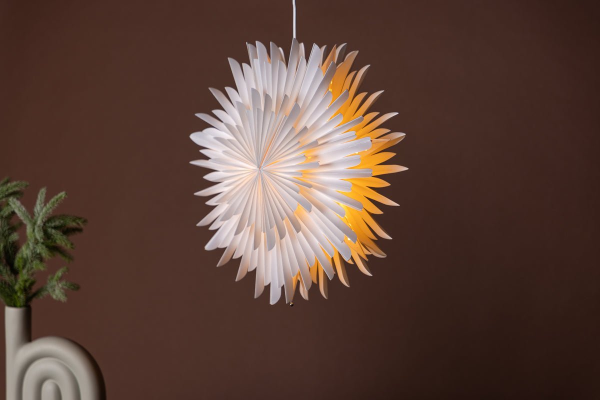Kerstachtige plafondlamp Lyra - ⌀ 80 in 4 kleuren