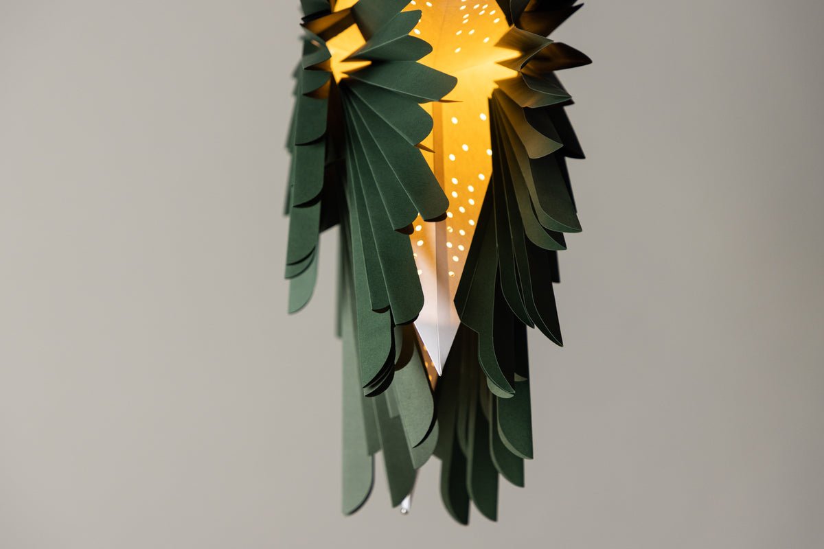 Kerstachtige plafondlamp Lyra - ⌀ 80 in 4 kleuren