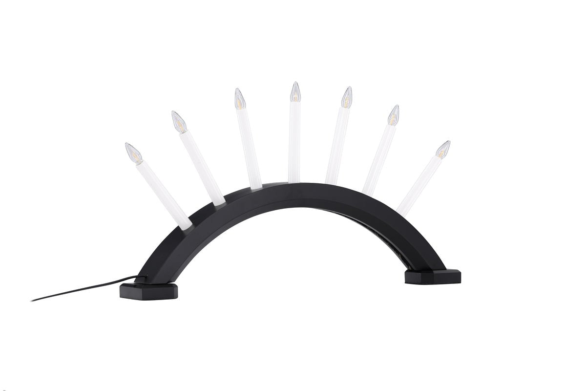 Kerstverlichting Elira - Adventskaarsenhouder met 7 kaarsen