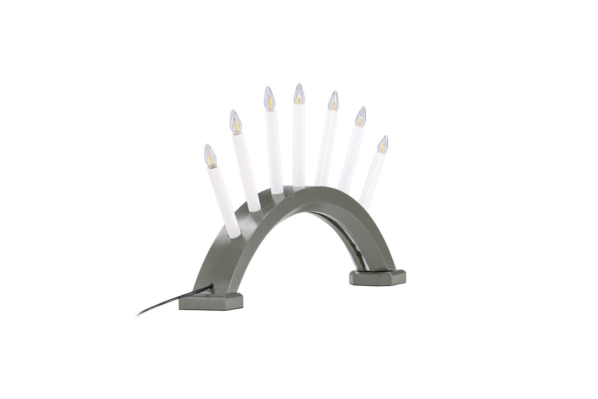 Kerstverlichting Elira - Adventskaarsenhouder met 7 kaarsen