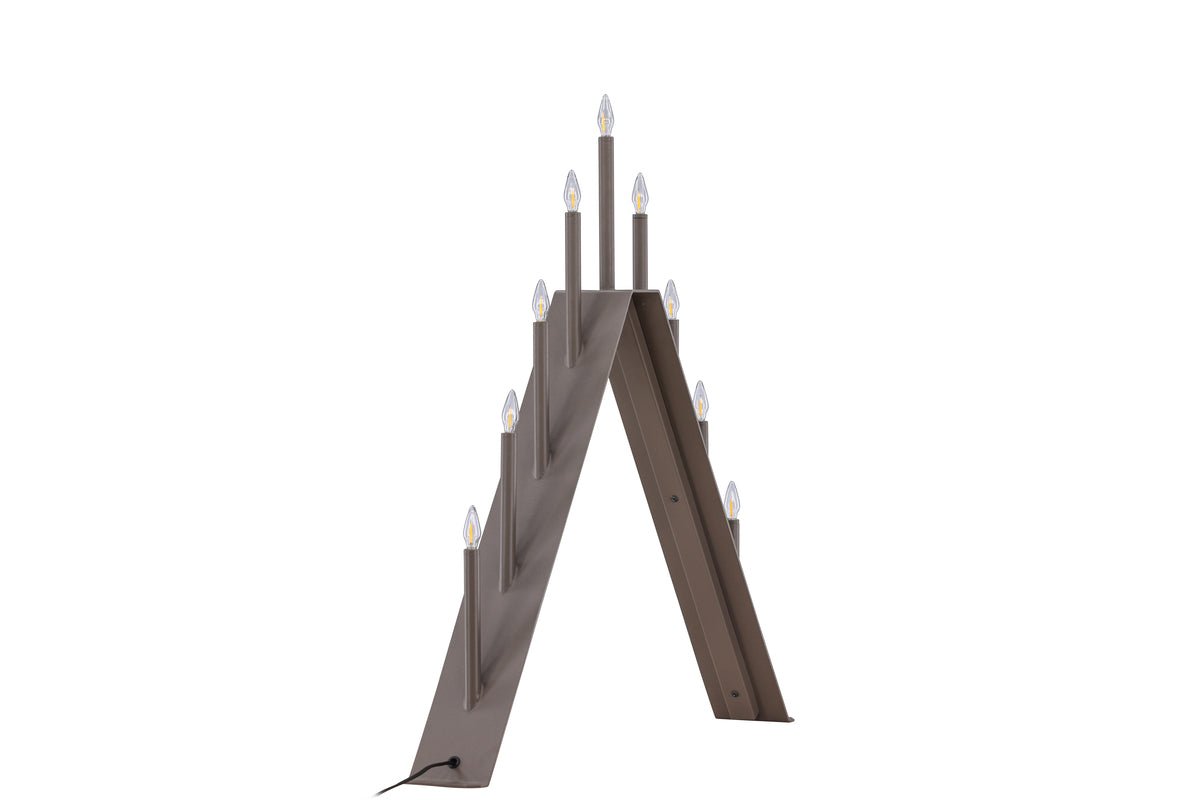 Kerstverlichting Lori - Adventskaarsenhouder met 9 kaarsen