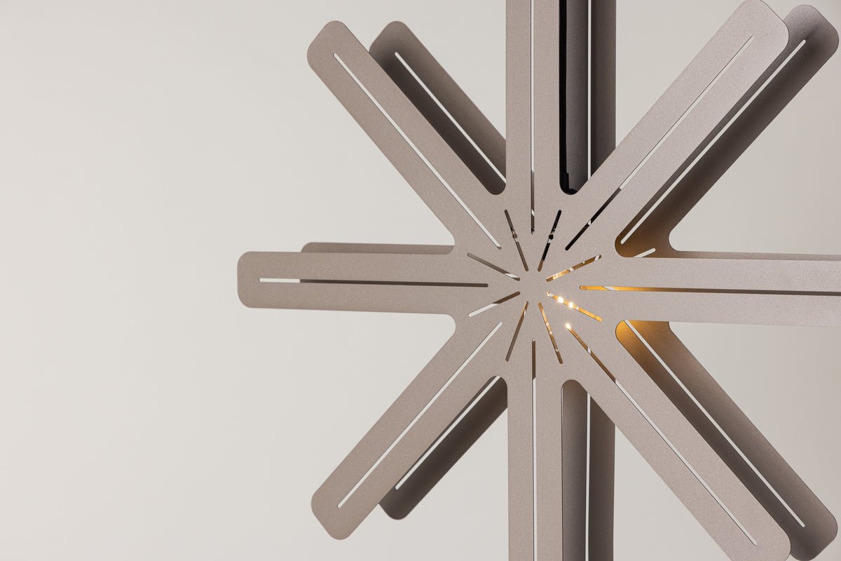 Kerstachtige plafondlamp Liv - in 3 verschillende maten