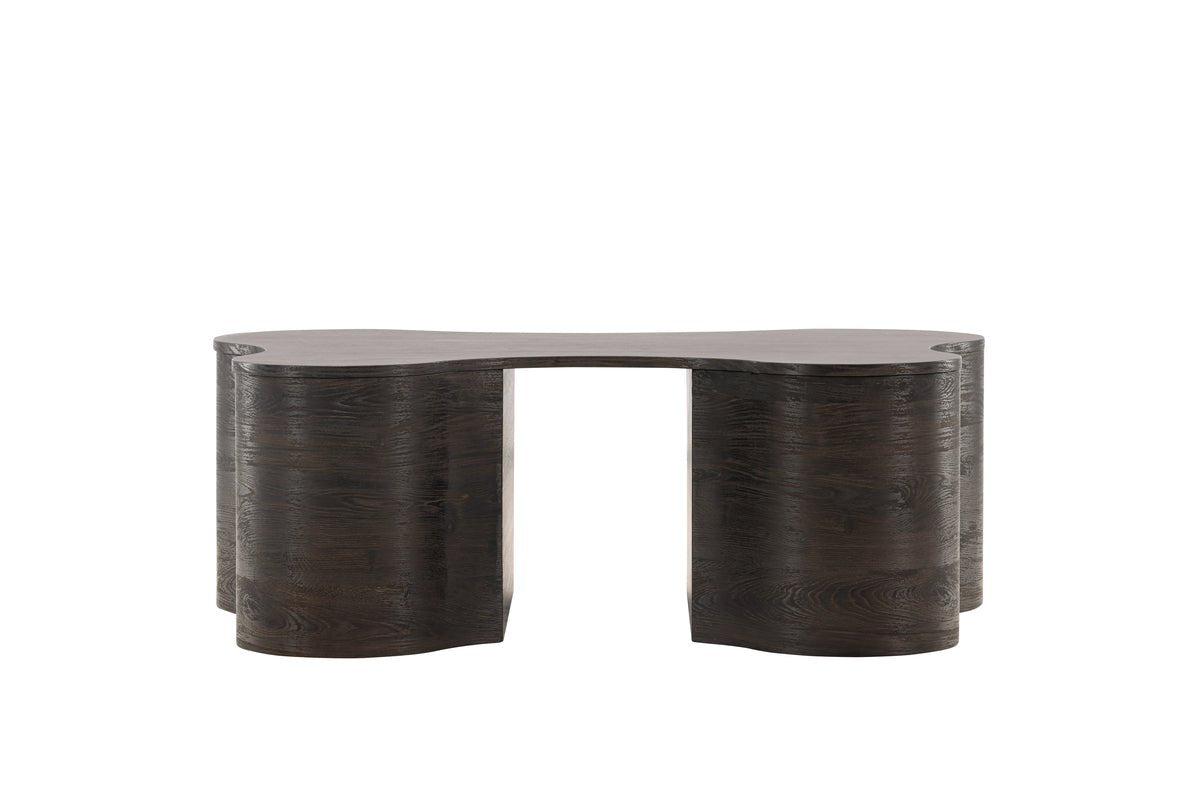 Salontafel Makron - in donkere houtlook