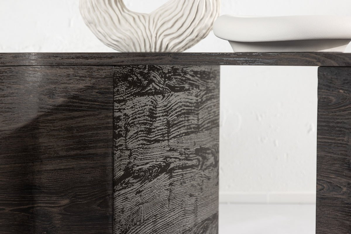 Salontafel Makron - in donkere houtlook