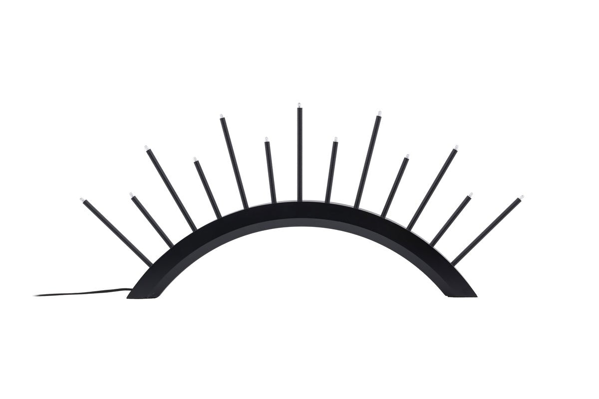 Kerstverlichting Lumin - Ronde boogverlichting in Zwart