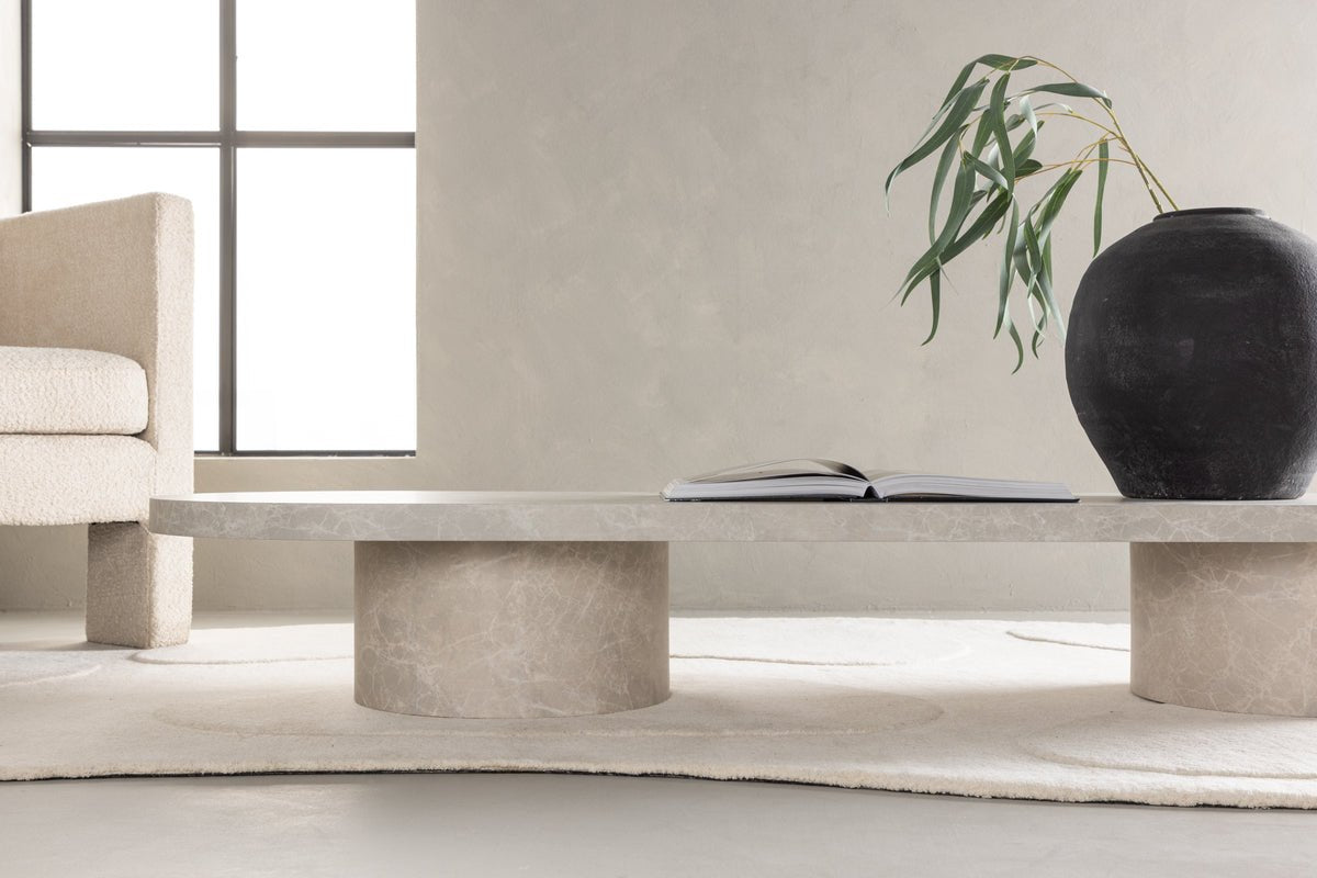 Salontafel Hendrick - elegantie in Beige