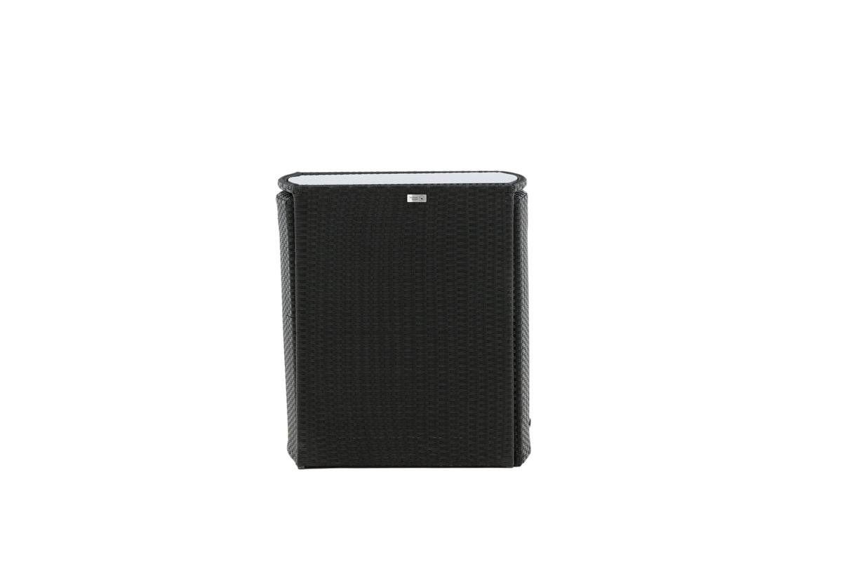 Balkonset Bob - in keuze uit zwart of grijs rattan