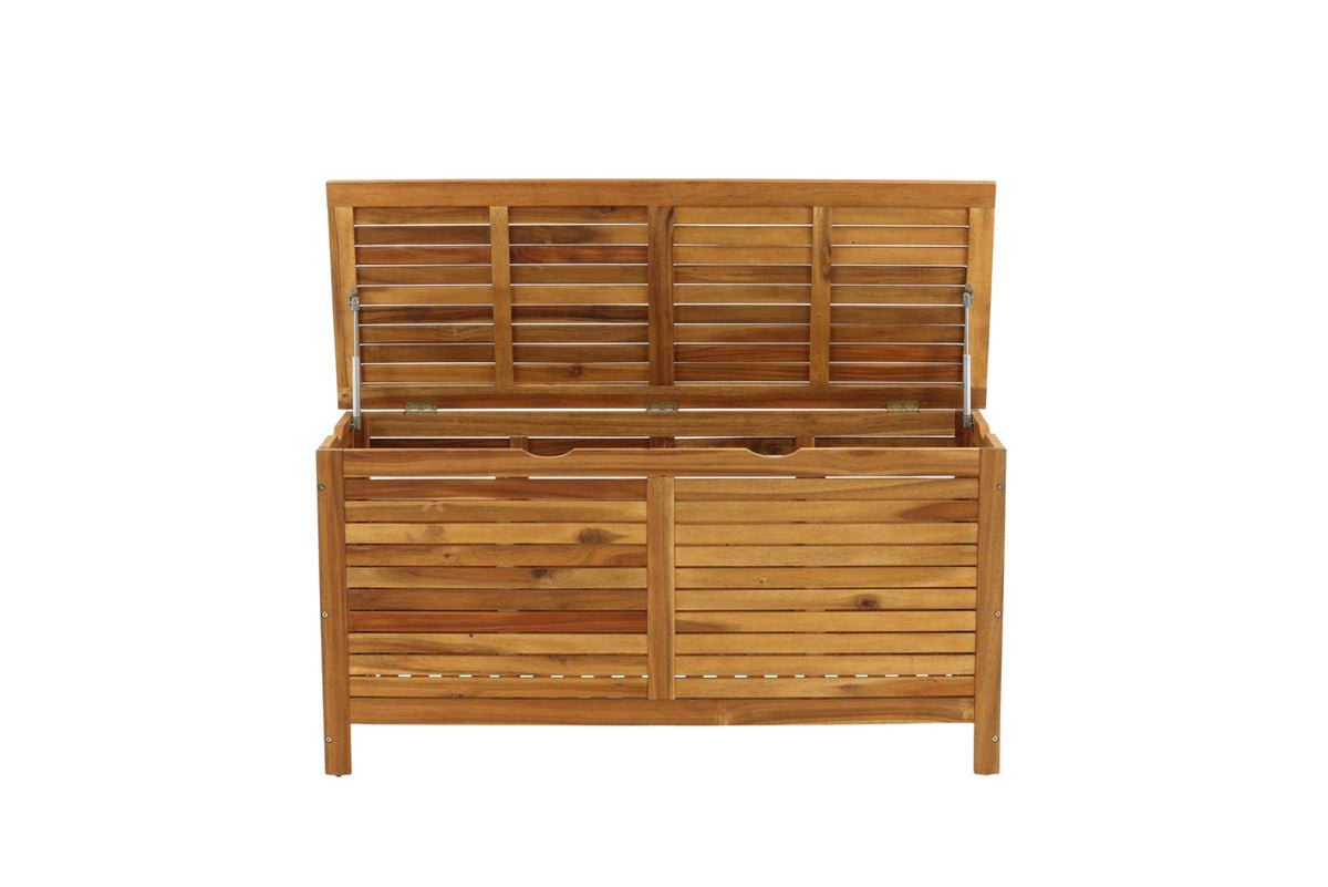 Tuin kussenbox Melissa - Van acaciahout in natuurlijke look