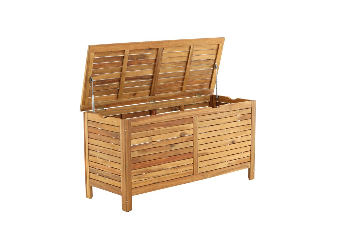 Tuin kussenbox Melissa - Van acaciahout in natuurlijke look