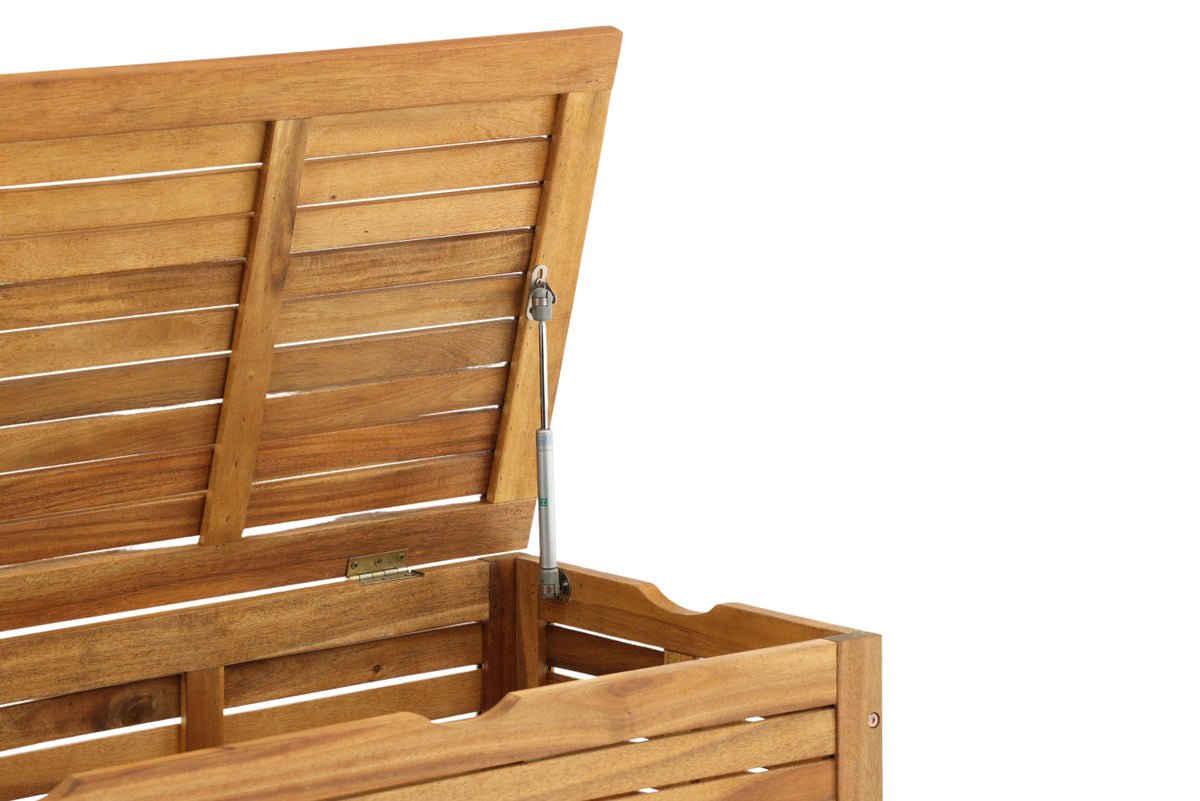 Tuin kussenbox Melissa - Van acaciahout in natuurlijke look