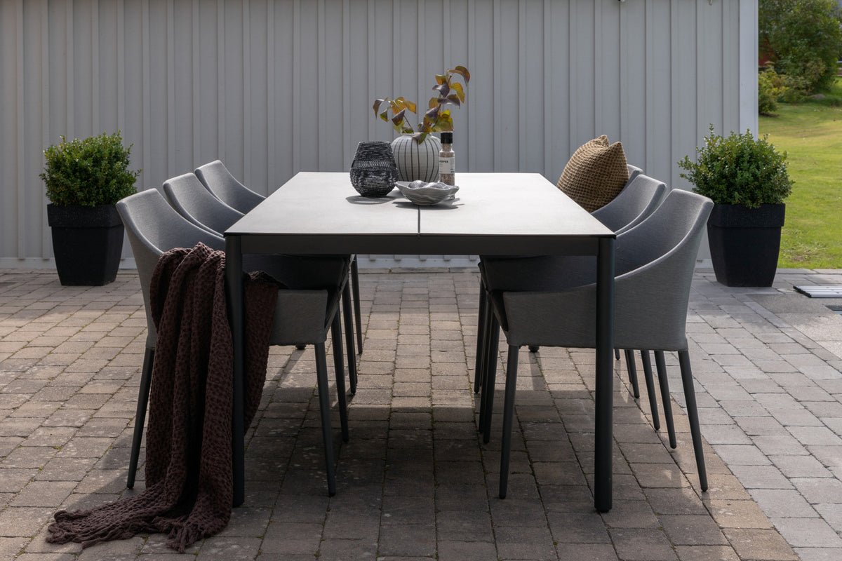 2-delige set - Tuinstoel Sophia van aluminium/polyester