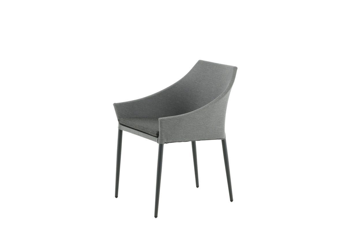 2-delige set - Tuinstoel Sophia van aluminium/polyester