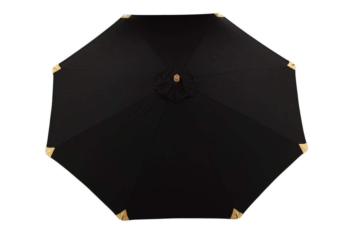 Parasol Ifta – Ø330 cm in keuze uit Zwart of Grijs