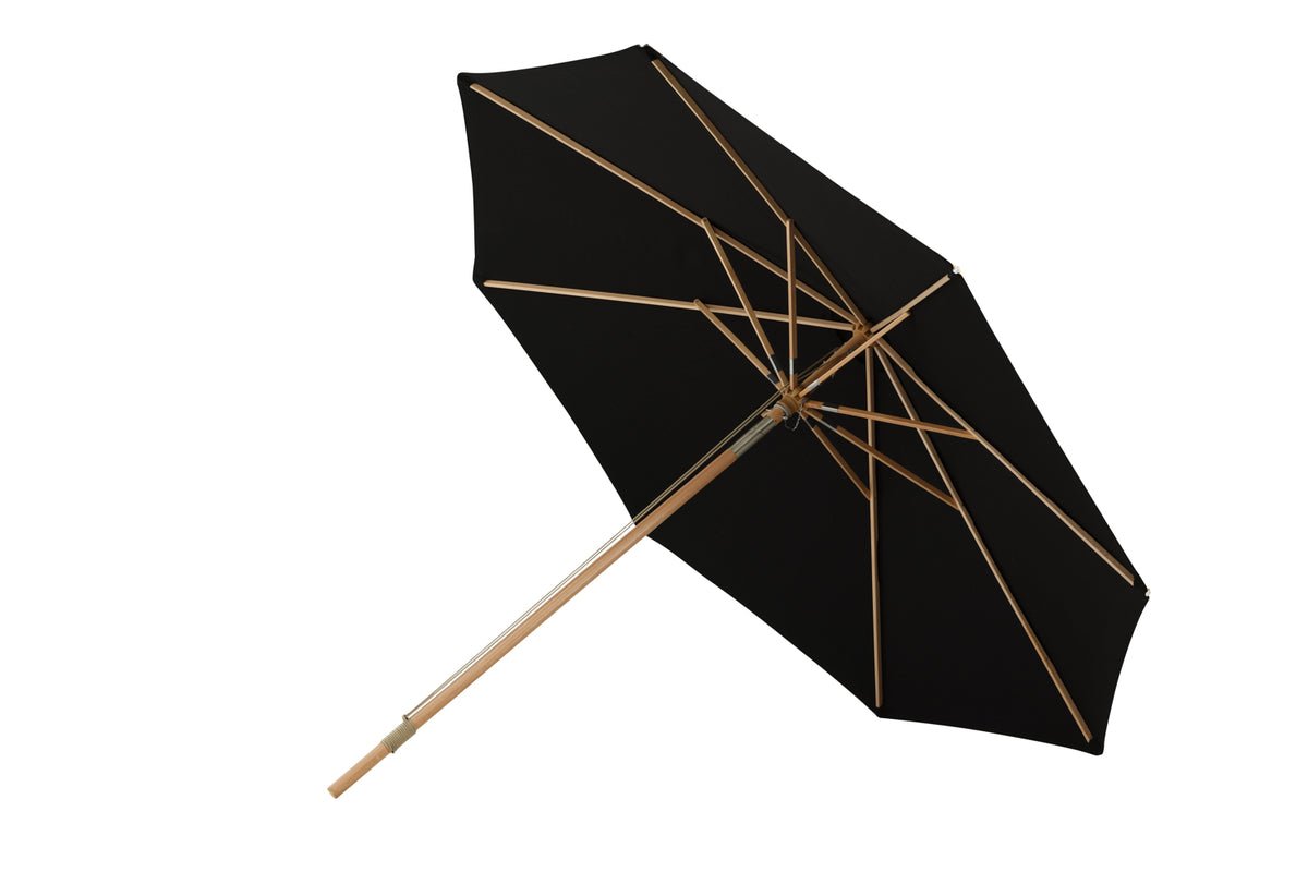 Parasol Ifta – Ø330 cm in keuze uit Zwart of Grijs