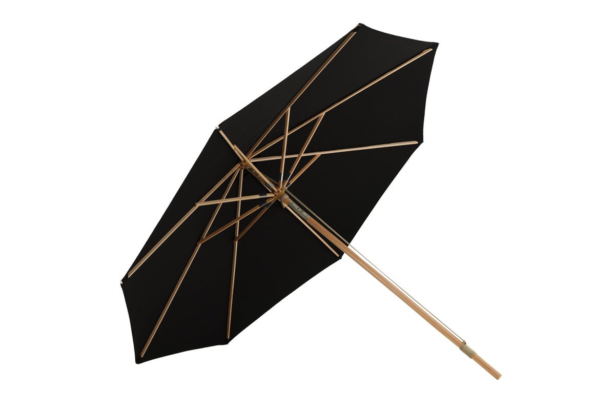Parasol Ifta – Ø330 cm in keuze uit Zwart of Grijs