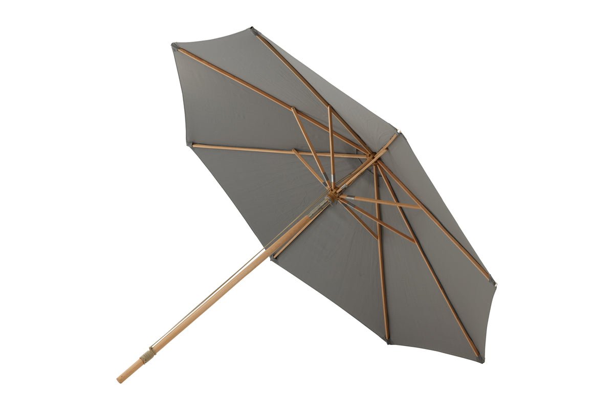 Parasol Ifta – Ø330 cm in keuze uit Zwart of Grijs