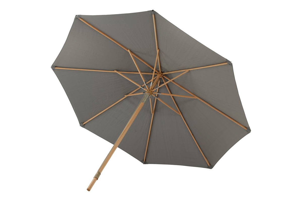 Parasol Ifta – Ø330 cm in keuze uit Zwart of Grijs