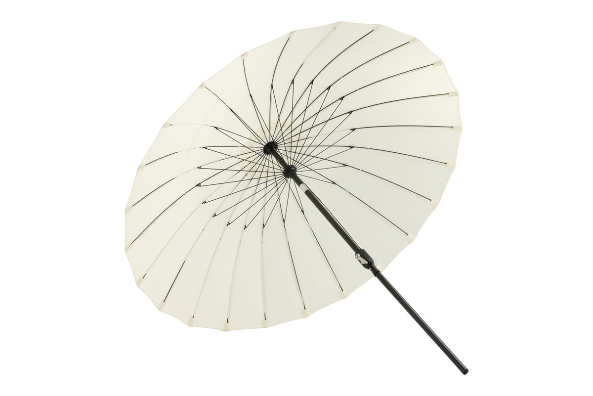 Tuinparasol Palma – Ø270 cm verkrijgbaar in Wit, Zwart, Grijs en Blauw