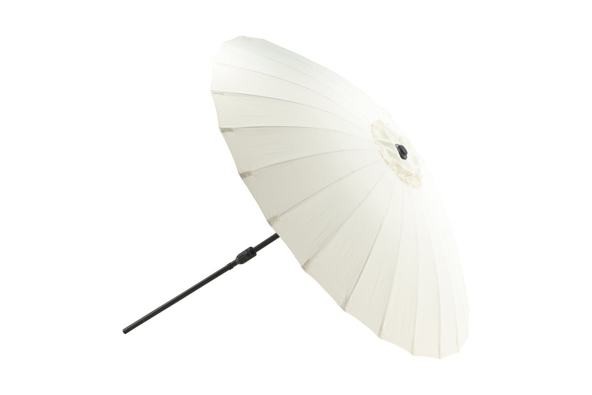 Tuinparasol Palma – Ø270 cm verkrijgbaar in Wit, Zwart, Grijs en Blauw